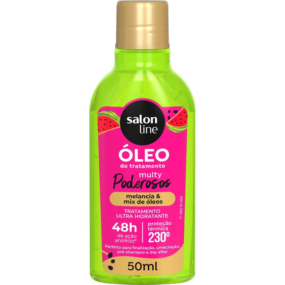 Óleo Reparador Multy Poderosos Salon Line 50ml mostrando rótulo frontal